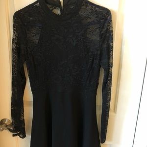 Black lace lulus dress